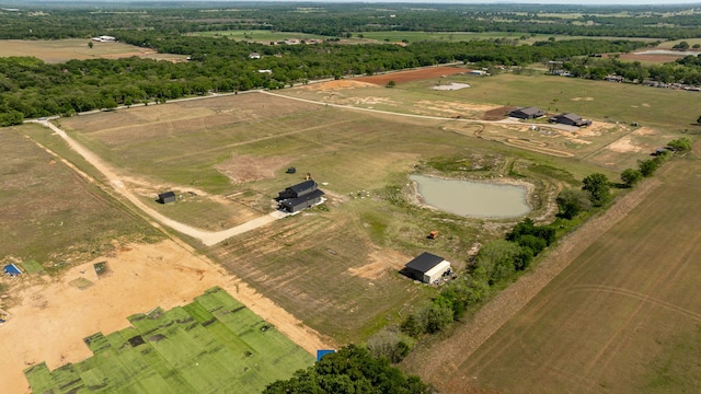 1400 Lacy Dr, Lipan, TX 76462 - drone / aerial view featuring a rural view