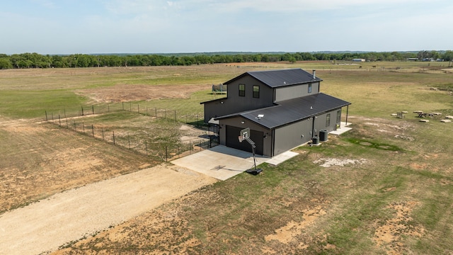 1400 Lacy Dr, Lipan, TX 76462 - aerial view featuring a rural view