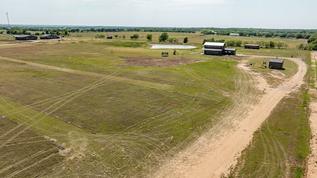 1400 Lacy Dr, Lipan, TX 76462 - birds eye view of property featuring a rural view