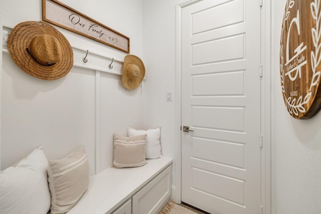view of mudroom