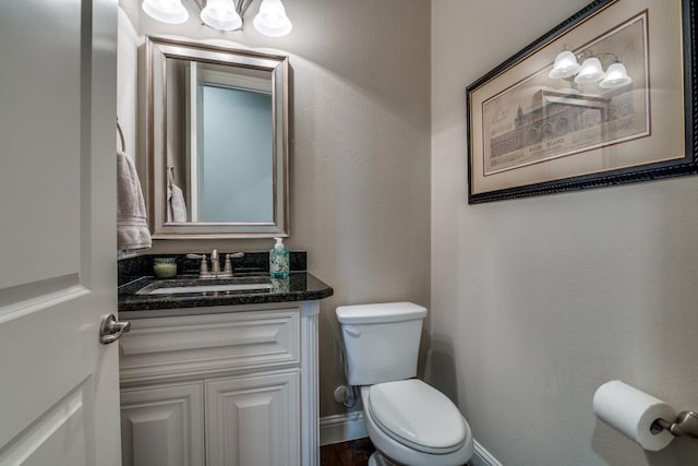1415 Aberdeen Dr, Lucas, TX 75002 - bathroom with vanity, baseboards, and toilet