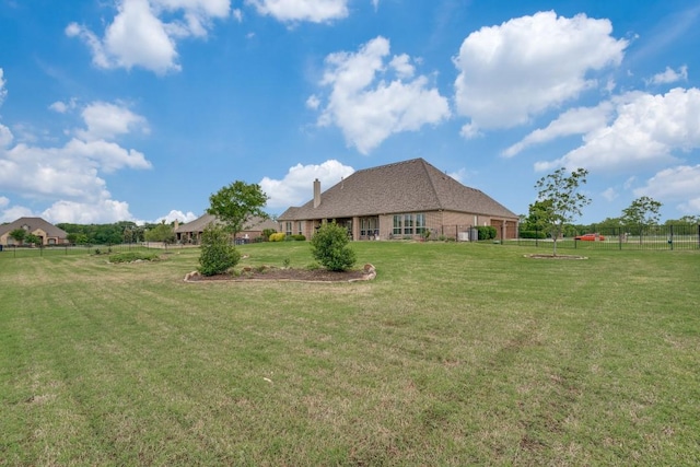 1415 Aberdeen Dr, Lucas, TX 75002 - view of yard with fence