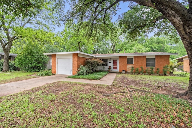 1207 W Tucker Blvd, Arlington, TX 76013 - single story home featuring brick siding, driveway, and a garage