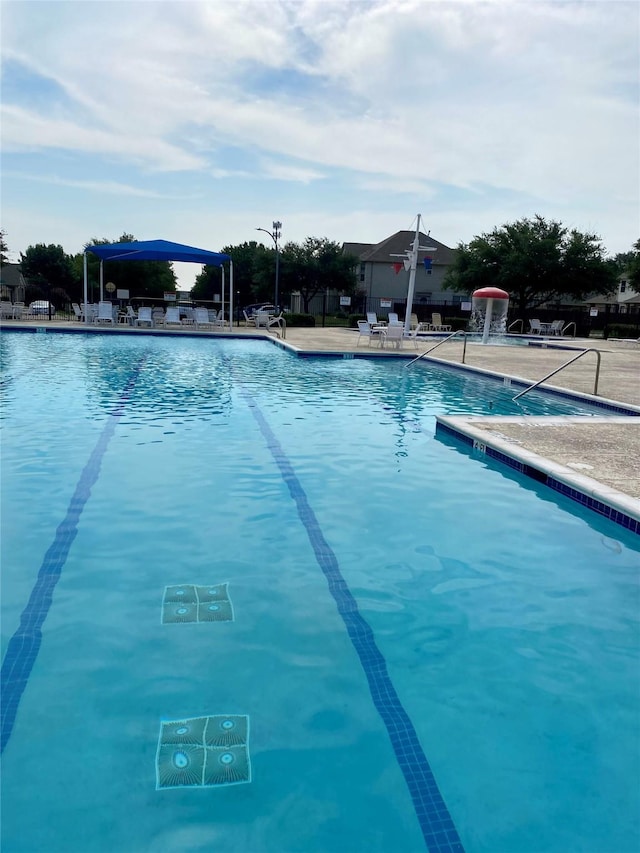 view of community pool