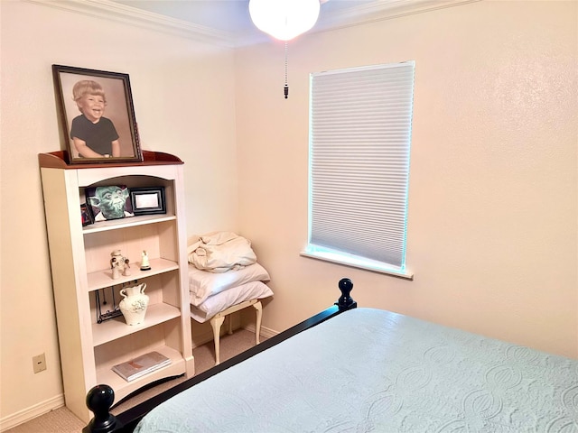 6114 Verona Ln, Shreveport, LA 71105 - carpeted bedroom featuring crown molding and baseboards