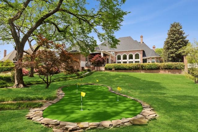 view of yard
