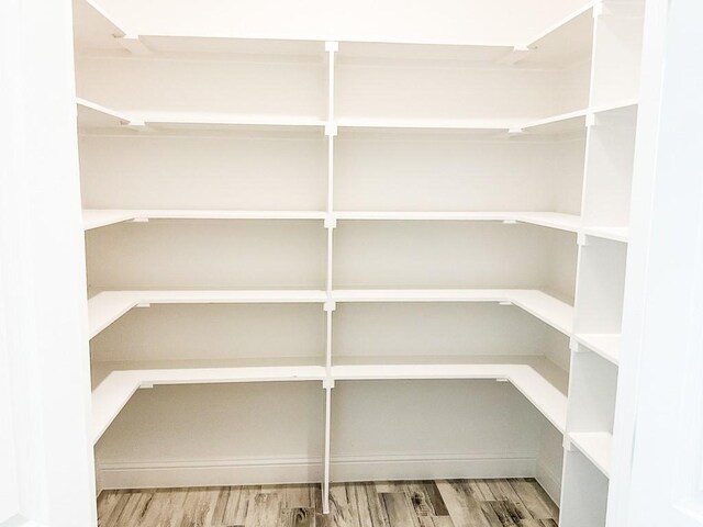view of pantry