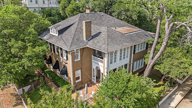 bird's eye view