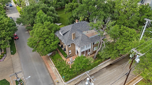 bird's eye view