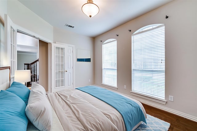 4465 Mira Vista Dr, Frisco, TX 75034 - bedroom with wood finished floors and baseboards