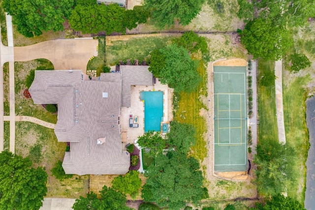 aerial view