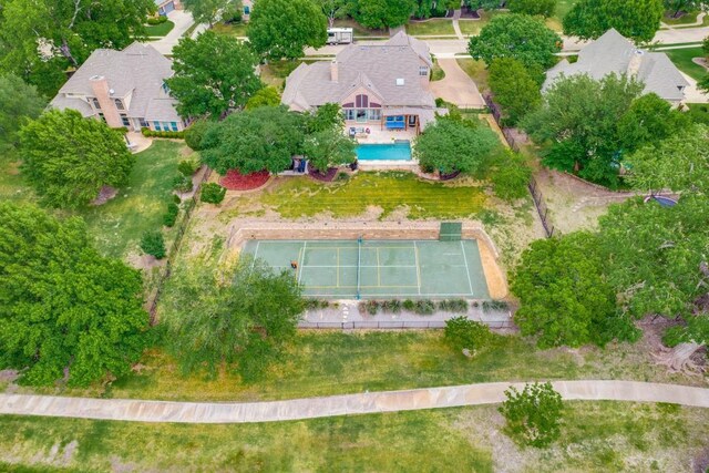 bird's eye view
