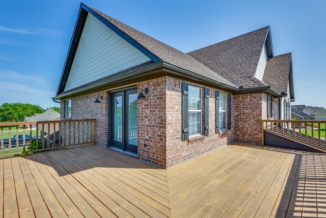 122 Forest Hills Cir, Gunter, TX 75058 - view of deck