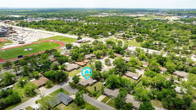 aerial view