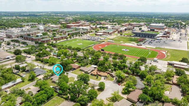 drone / aerial view