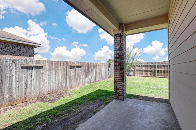 1108 Mourning Dove Dr, Burleson, TX 76028 - view of patio / terrace with a fenced backyard