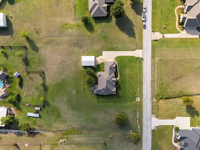 125 Deer Stream Ct, Azle, TX 76020 - aerial view with a residential view