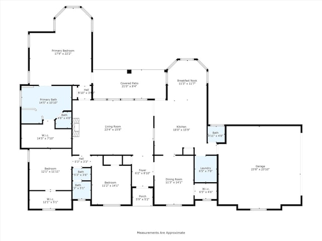 125 Deer Stream Ct, Azle, TX 76020 - view of layout