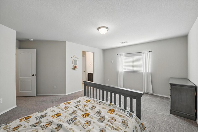 6309 Outrigger Rd, Fort Worth, TX 76179 - bedroom featuring carpet, baseboards, and a textured ceiling
