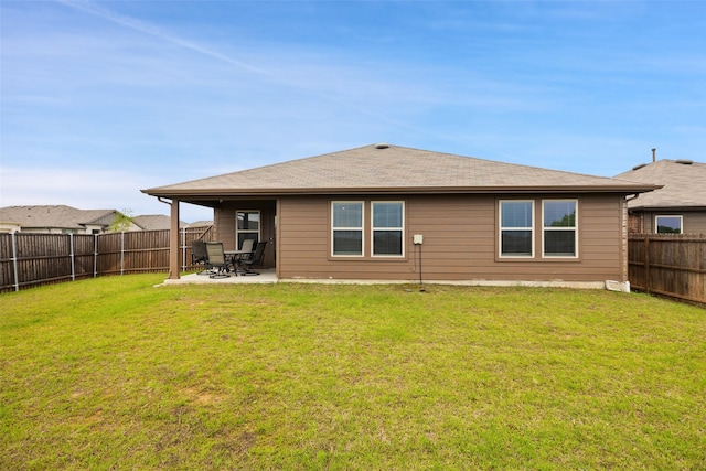 2802 Elk Rd, Crandall, TX 75114 - back of property featuring a patio