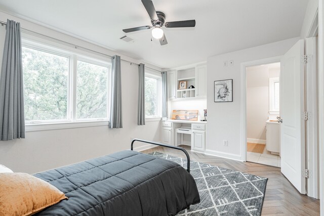 680 Alexandrite Dr, Oak Point, TX 75068 - bedroom featuring baseboards and ceiling fan