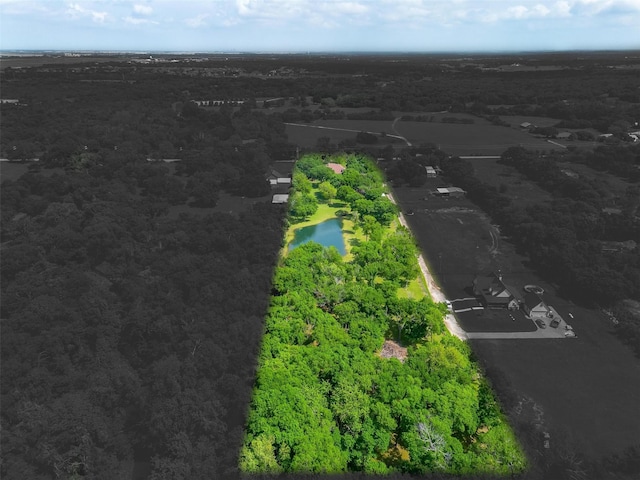 1320 Fox Ln, Burleson, TX 76028 - drone / aerial view featuring a water view