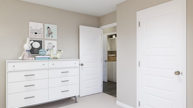 view of closet