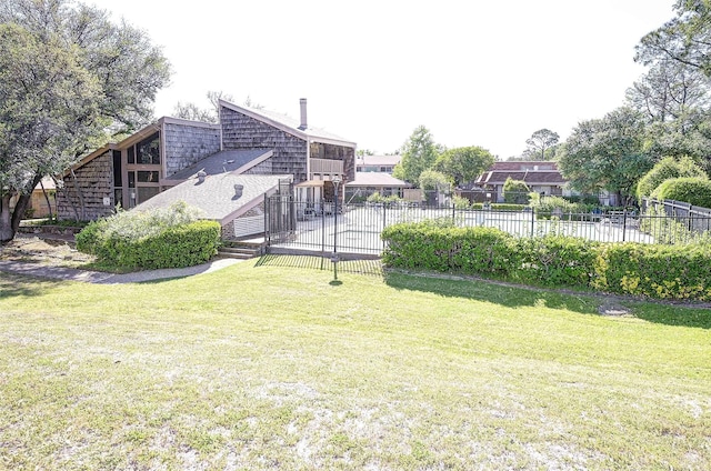4405 Tophill Ln, Irving, TX 75038 - view of yard with fence