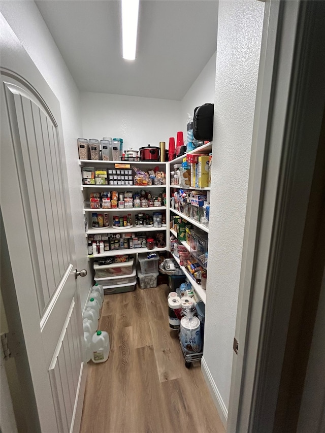 view of pantry