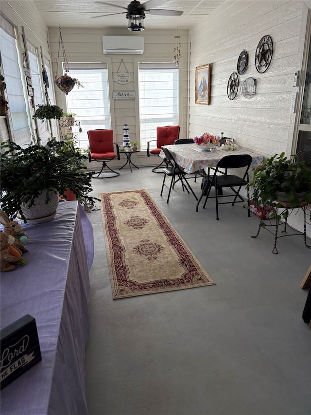 540 Islet Dr, Runaway Bay, TX 76426 - sunroom / solarium with an AC wall unit