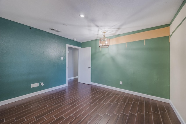 703 Athenia Way, Duncanville, TX 75137 - empty room with wood finished floors, baseboards, and recessed lighting