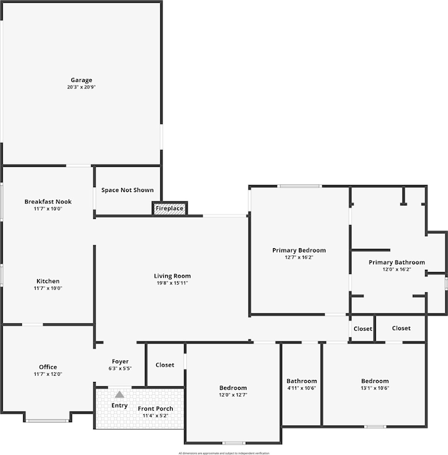 703 Athenia Way, Duncanville, TX 75137 - room layout