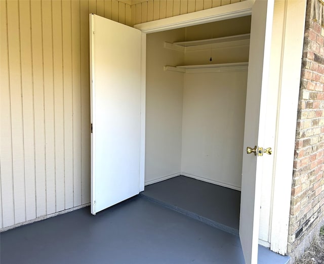 view of closet
