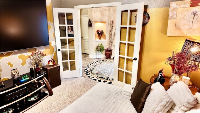 4010 Knightsbridge Ln, Midlothian, TX 76065 - bedroom featuring french doors