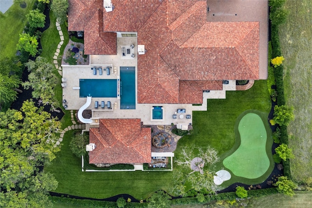 aerial view