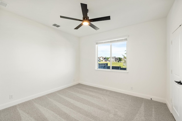 801 Daisy Corner Dr, Little Elm, TX 76227 - unfurnished room with carpet floors, a ceiling fan, and baseboards
