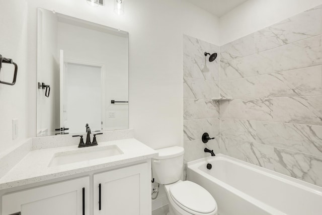 801 Daisy Corner Dr, Little Elm, TX 76227 - full bath with vanity, toilet, and bathing tub / shower combination