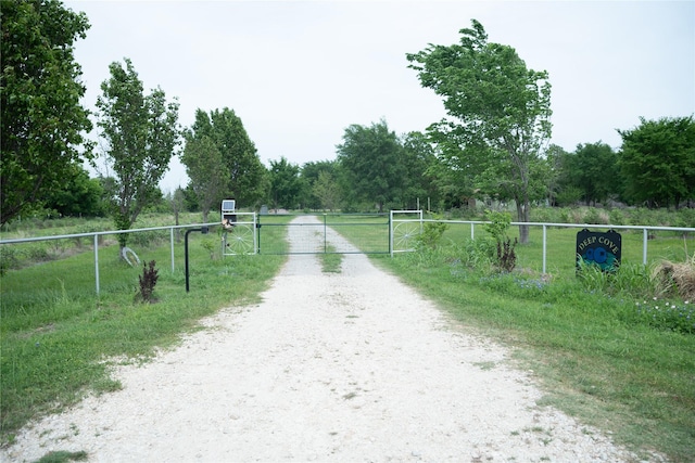 1980 SE County Road 3310th Rd, Kerens, TX 75144 - view of street with a gate