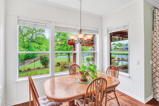 3906 Sharp Ln, Richardson, TX 75082 - sunroom with a notable chandelier