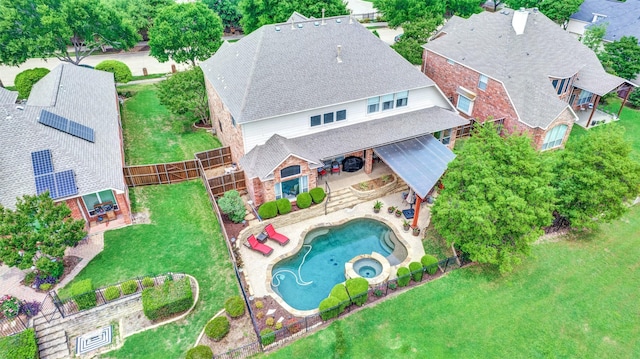 3906 Sharp Ln, Richardson, TX 75082 - bird's eye view