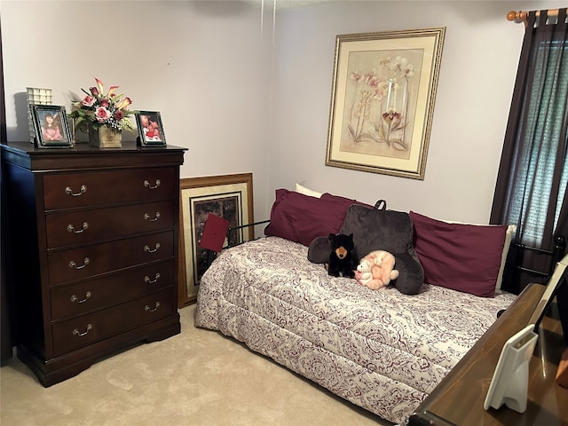 222 County Road 3331, Paradise, TX 76073 - bedroom featuring light carpet