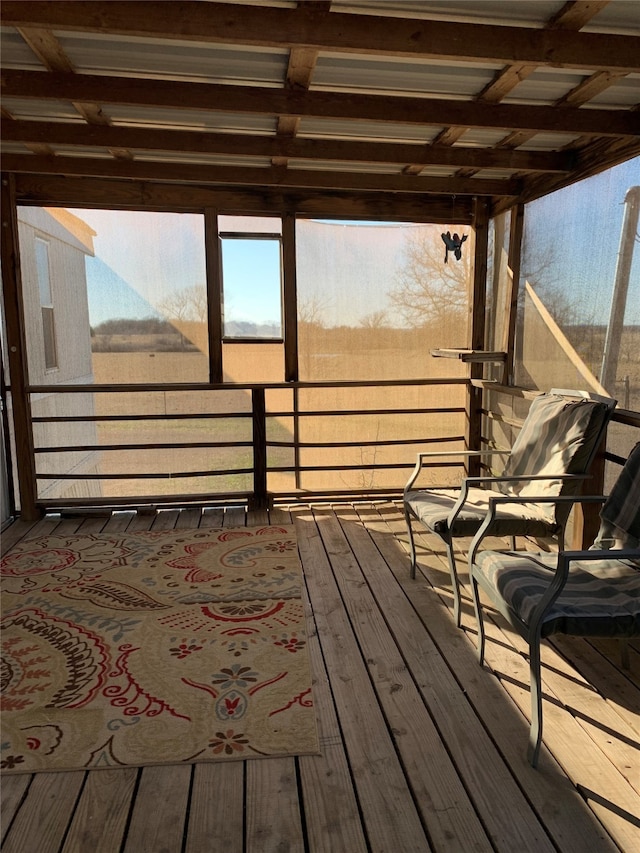 222 County Road 3331, Paradise, TX 76073 - view of wooden deck