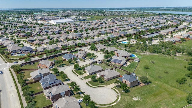 birds eye view of property featuring a residential view