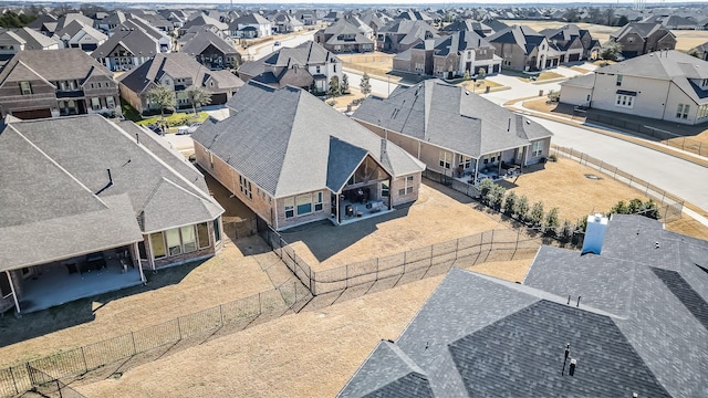 2407 Resort Dr, Heath, TX 75126 - birds eye view of property with a residential view