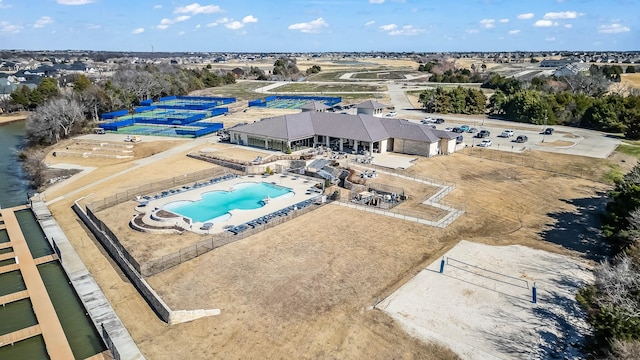 2407 Resort Dr, Heath, TX 75126 - birds eye view of property