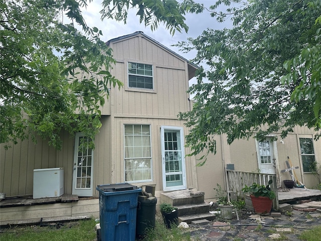 view of rear view of house