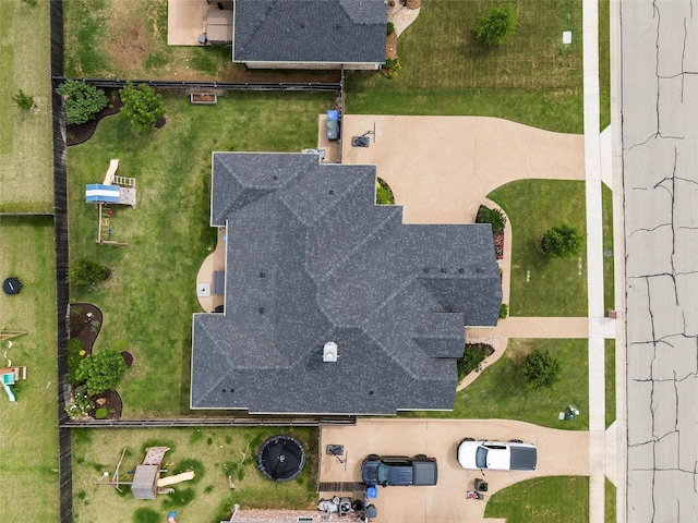 drone / aerial view