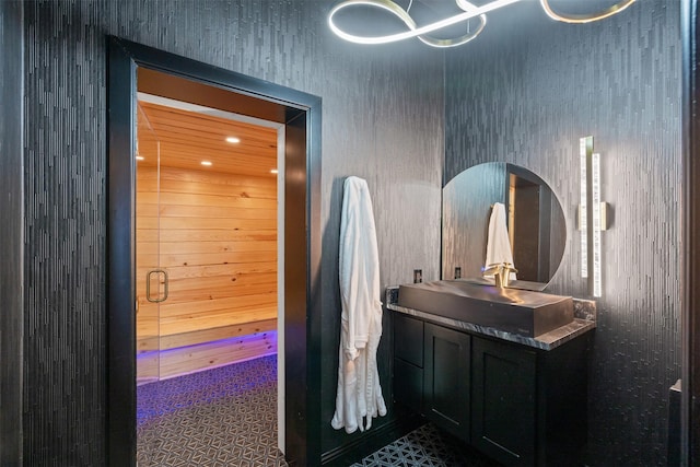 108 Dustin Cir, Hudson Oaks, TX 76087 - bathroom featuring vanity