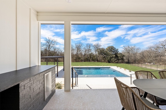 238 Glenview Cir, Belton, TX 76513 - outdoor pool with a patio and a yard