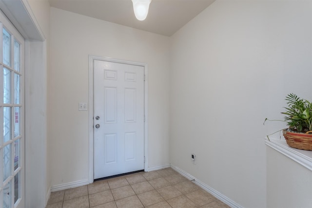 735 Cedar Cove Dr, Princeton, TX 75407 - foyer entrance with baseboards and light tile patterned flooring